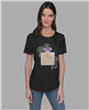 Women's Crewneck Embellished Perfume Bottle T-Shirt