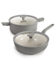 Balance 4Pc Non-stick Ceramic Stockpot and Wok Pan Set