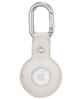 Gray Leather Cover designed for Apple AirTag