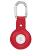 Red Leather Cover designed for Apple AirTag
