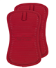 All-Clad ribbed silicone pot holder set (2) - chili.