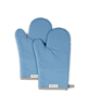 Kitchenaid blue velvet 2-pc. oven mitt set.