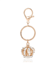 Juicy Couture Crystal Crown Keychain