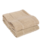Set of 2 All-Clad solid kitchen towels in cappuccino.