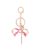 Juicy Couture Bow Charm Keychain