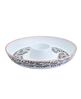 16" black melamine chip & dip platter - 25% off.