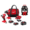 M18 FUEL 18V Lith-Ion Brushless Cordless Hammer Drill & Impact Driver Combo Kit (3-Tool)