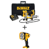 20V MAX Cordless 10,000 PSI Variable Speed Grease Gun and LED Jobsite Spotlight