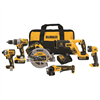Dewalt DCK695P2 20V Max XR Li-ion 6 Tool Combo Kit.