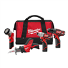 M12 12V Lithium-Ion Cordless Combo Tool Kit