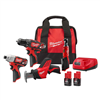 M12 12V Lithium-Ion Cordless Combo Kit (4-Tool)