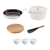 Staub signature set - white