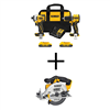 20-Volt MAX Lithium-Ion Cordless Combo Kit (2-Tool) and 6.5 in. Circ Saw with (2) 2Ah Batteries, Charger and Bag