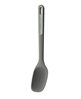 BergHOFF 1-piece silicone serving spoon in moonmist and sage gray, now 30% off.
