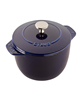 Staub 1.5-qt. dark blue petite French oven—discounted.