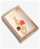 34th Boxed Handbag Heart Charms