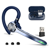 Bluetooth V5.4 Wireless Earpiece Headset with Noise Cancelling