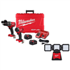M18 FUEL 18V Lith-Ion Brushless Cordless Hammer Drill/Impact Driver Combo Kit (2-Tool) w/2 Batteries & M18 Flood Light