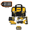 20V MAX Lithium-Ion Cordless 4-Tool Combo Kit