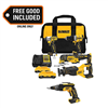 20V MAX Lithium-Ion Cordless 4-Tool Combo Kit
