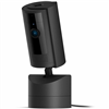 Black ring indoor full HD network camera.