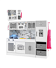 Wooden Kitchen Playset with Lights and Sounds