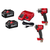 18V Lith-Ion Mid Torque Cordless 3/8 in. Impact Wrench Kit