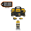 20-Volt Lithium-Ion Cordless 2-Tool Combo Kit and Brushless Compact Router