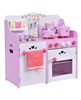 Kids pink wooden strawberry kitchen playset - now with a discount!