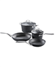 Cuisine::pro Ironroc 6pc black cast aluminum set - 20% off.