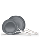 Calphalon Premier ceramic nonstick frying pan set (8" & 10") - mushroom grey, now 20% off.