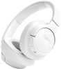 JBL Tune 720BT over-ear Bluetooth headphones in white.