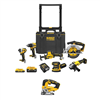 20V Lithium-Ion Cordless 6-Tool Combo Kit and Brushless Jigsaw