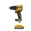 Atomic 20V Max brushless 1/2 in. hammer drill with 20V XR Max Powerstack 3.5 Ah battery pack.