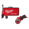 M12 Fuel 12V cordless ratchet kit with cutoff saw.