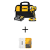 20V MAX Lithium-Ion Brushless Cordless Compact 1/4 in. Impact Driver Kit & Drill Bit Set