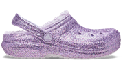 Kids’ Classic Lined Chunky Glitter Clog