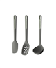 BergHOFF gray 3-pc. nonstick silicone cooking utensil set with a discount.