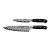 Compass Damascus 2-pc Knife Set