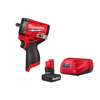 12V Lithium-Ion Brushless Cordless Stubby 3/8 in. Impact Wrench with HIGH OUTPUT XC5.0 Starter Kit