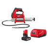 M12 12V Lithium-Ion Cordless Grease Gun with HIGH OUTPUT XC5.0 Starter Kit