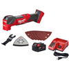 M18 FUEL 18V Lithium-Ion Cordless Brushless Oscillating Multi-Tool with 5.0 Ah Battery and Charger Starter Kit