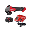 M18 FUEL 18V Lithium-Ion Brushless Cordless 4-1/2 in./5 in. Grinder and Starter Kit