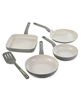 Leo Balance 5Pc Nonstick Ceramic Frying Pan Set with Turner