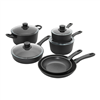Ballarini Avola 10-pc aluminum nonstick cookware set. 