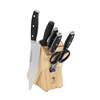 Henckels Forged Premio 7-pc knife block set with discount details.