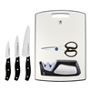 Henckels 6-pc prep knife set with cutting board, now at a discount.