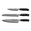 Henckels Compass Damascus 3-pc Chef Knife Set