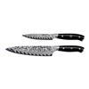 Compass Damascus 2-pc Knife Set