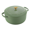 Ballarini Bellamonte 7.5 qt round Dutch oven in green - discount included.